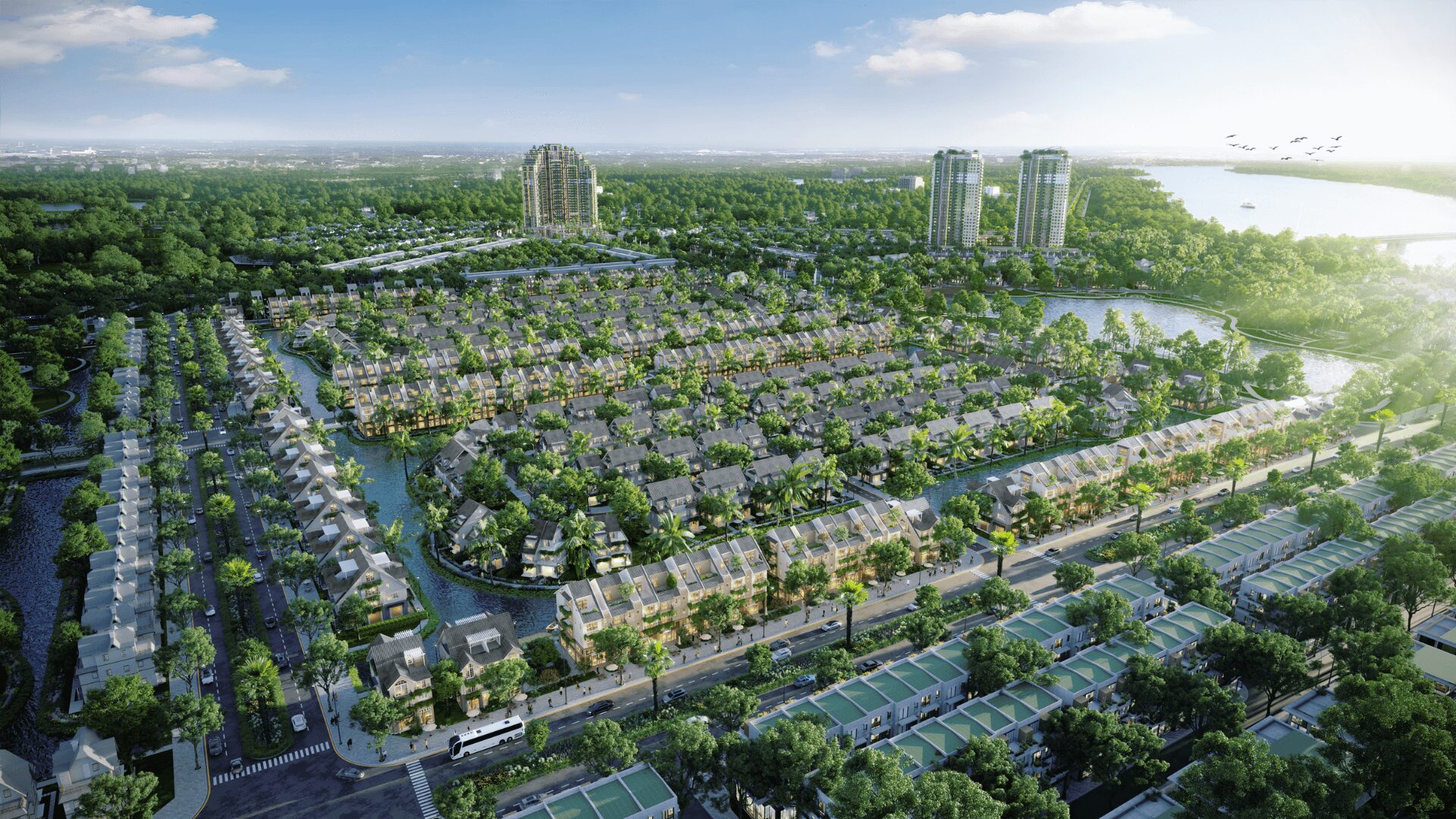 Biệt thự đảo Central Island – Lựa chọn sáng giá của các chuyên gia cao cấp Nghệ An